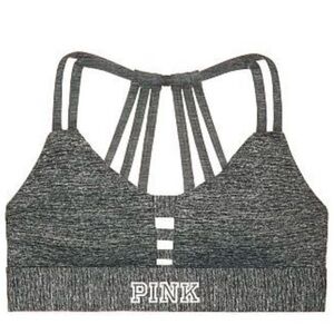 PINK Victoria's Secret Women's Strappy Sports Bra
